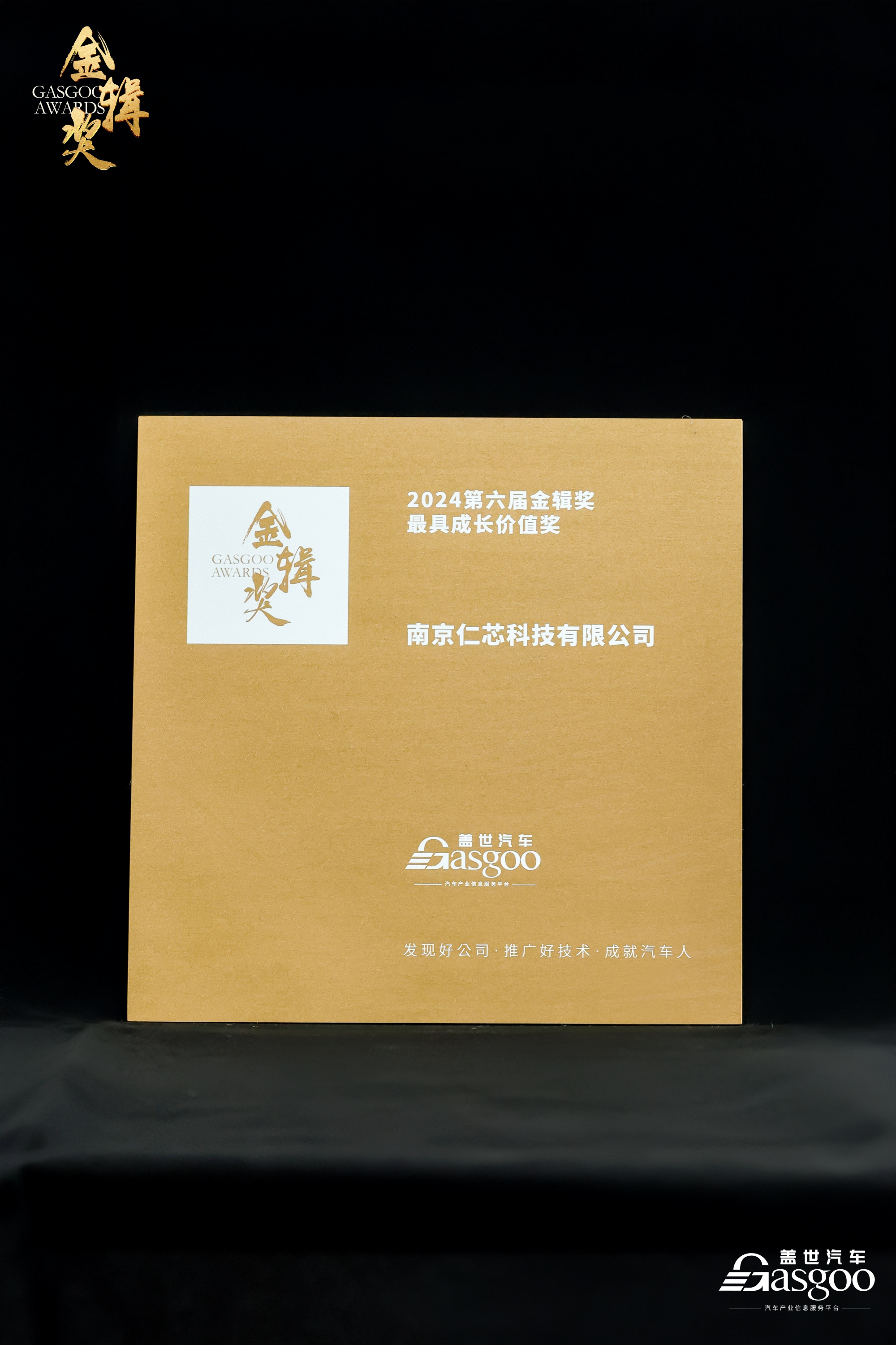 2024第六届金辑奖最具成长价值奖奖牌(1)