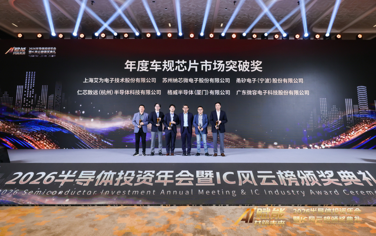 集微-市场突破奖 党总领奖 集微-市场突破奖 党总领奖